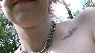 Trailer pleasure in forest