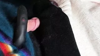 White Mohair Sweater Green Angora sweater with a remote controlled vibrator for hands free cum