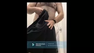 undressing in gym shower small dick