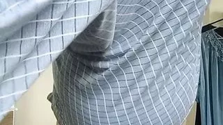 New morning routine-controlling my asscheeks for marks and new beltinh