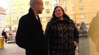 Picked up big booty bbw gets fucked from behind