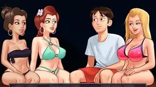 Summertime Saga: Naughty Party With Sexy College Girls On The Beach - Ep202