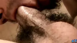 Straight thug Drift cums on his amateur buddy Devin Reynolds