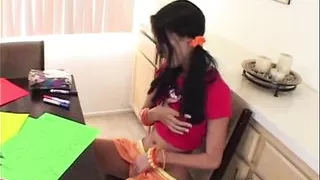 Young Yasmin rubbing and fingering Pussy