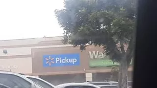 Grabbing my dick at the local Walmart parking lot