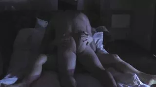 In the evening her husband came home from work, fucked the wife in the bedroom and came in her pussy. Open bedroom windo