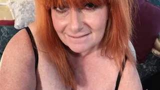 AuntJudys - Your 56yo Busty Mature Redhead Step-Aunt Melanie lets you fuck her