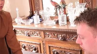 AuntJudysXXX - 49yo Horny Stepmom Francesca Catches her Stepson Watching Porn