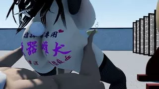 A large and thick phallus polishes the beauty's vagina, who was just waiting for the opportunity to arch her back and cu