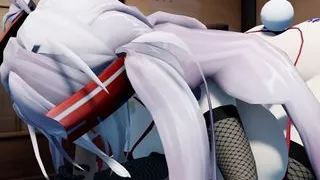 A student with long hair and dark leggings opened her mouth for oral sex. A deep blowjob for a lover will be a pleasant