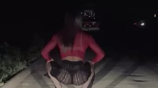 Crossdresser Bunny in sexy lingerie