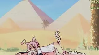 Max The Elf Porn Play Hentai game Ep.2, elf turns into a girl and is fucked in both holes by naughty succubus