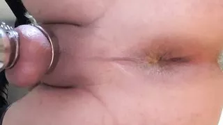 Small plug in my ass