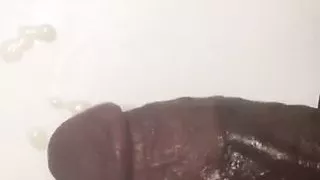 Beating My Big Wet Black Dick