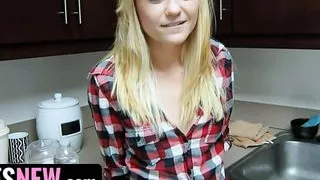 TeamSkeet - Petite Blonde Teen Gets Her Pink Pussy Drilled Hard By Lucky Horny Stud