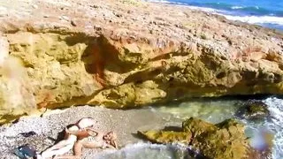 Crazy Lynn – blonde with natural tits gives a deep blowjob