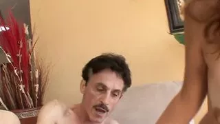 Allie Haze – teen sucks and fucks big old cock