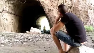 Ebony Noe Milk With Natural Tits Gives a Deep Blowjob