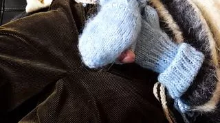 Sweater Fetish, jumper fetish... fuzzy mohair with cum on corduroys, wool fun.