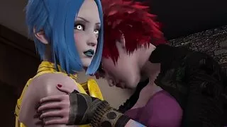 Borderlands: Maya eats Lilith's pussy to orgasm, causing her to squirt