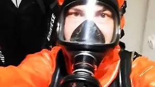 Drager Workmaster Gefahrgutanzug mit SCBA