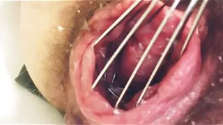 PUMPED PUSSY OPENS UP: Look Inside My Cunt, Balloon Whisk Insertion