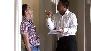 His cheating girlfriend riding old grandpa’s cock