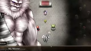 Karryn's Prison Porn Play Hentai game Ep.21, final fight, naked against the captain