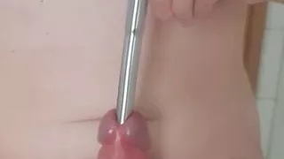 young gay extreme 13 mm urethra sounding part 3