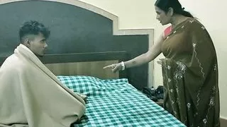 Indian Bengali stepmom has hot rough sex with teen stepson! With clear audio