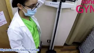 Naked Behind The Scenes With Lainey, Gynecology, The camera fails, Watch Film At GirlsGoneGyno.com