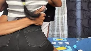 girlfriend and boyfriend make passionate love for the first time at their best friend's house – Desi bhabhi