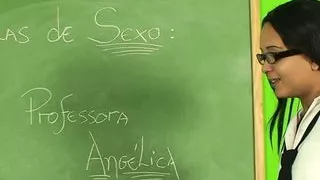 Junge asiatische Trans-Lehrerin hart gefickt von - BIG COCK