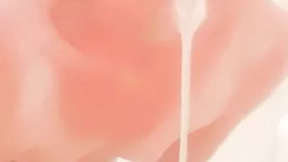 Soraya drinking milk