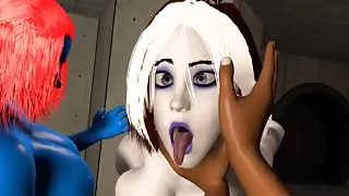 X-Men BDSM Rogue Futa Mystique and Futa Storm (POV) (Story)