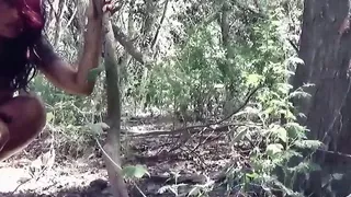 Public Sex in the Forest and Interracial with BBC