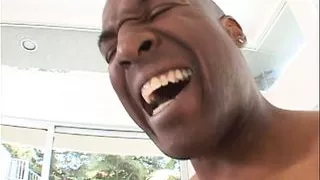 To be satisfied she needs two big black cocks