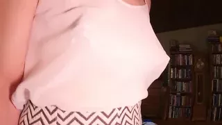 Shopping with Longpussy. White Sheer and a Pussy Plug.
