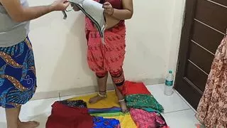 Desi sales girl fucked by unknown person when selling