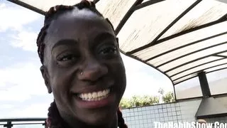 The darkest Brazilian i have ever seen, Fernanda Chocolatte, fucked by Jeff Black