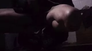 Sneakers and socks  oh what a big cock