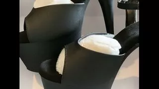 Unboxing sissy high heels platform