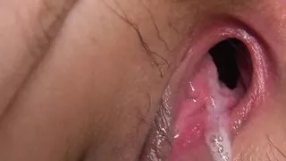 Japanese Amateur Casting with an 18 Year Old Teen who pisses when he touches the pussy with his hand