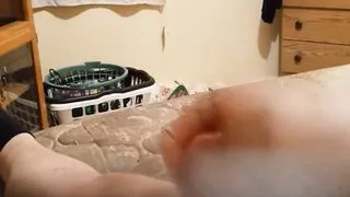 Quick clip of me "Funtimewmcock" stroking my Cock.