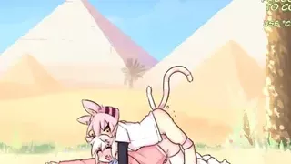 Max The Elf Porn Play Hentai game Ep.3 cute elf pegged by cheerleader fairy angel