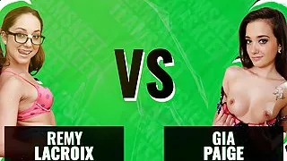 Battle Of The Babes - Remy Lacroix vs. Gia Paige - Which Innocent Cutie Will Make You Cum Faster?