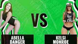 TeamSkeet - Battle Of The Babes - Abella Danger vs Kelsi Monroe - The Best Big Bouncing Booty Trophy