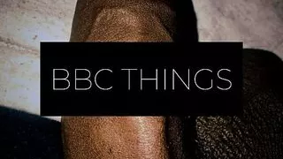 Chocolate Cock Gripping Inside My Hand - Bbc Things - Vid Gallery Of My Huge Black Cock