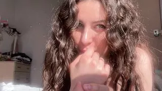 young milf masturbating home alone