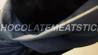 Huge BBC STROKING BIG BLACK COCK UNCUT BBC JERKING OFF